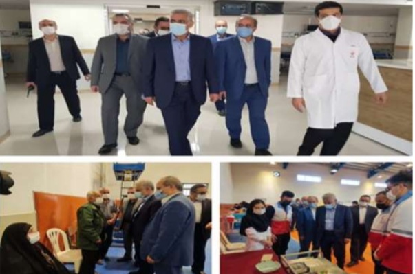 استاندار گیلان از طرح‌های توسعه بهداشت و درمان و مراکز واکسیناسیون استان بازدید کرد