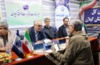 برپایی میز خدمت جهادی مخابرات منطقه گیلان در شب های ایستادگی 