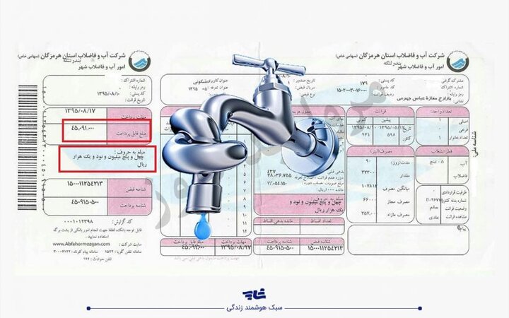 جزئیات تغییر تعرفه‌های آب از ابتدای مهرماه؛ آب بها گران شد!