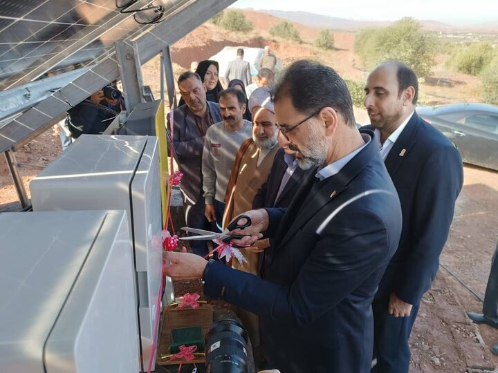 پروژه بزرگ نیروگاه خورشیدی ۵ کیلوواتی حمایتی برای اولین بار در استان افتتاح خواهد شد