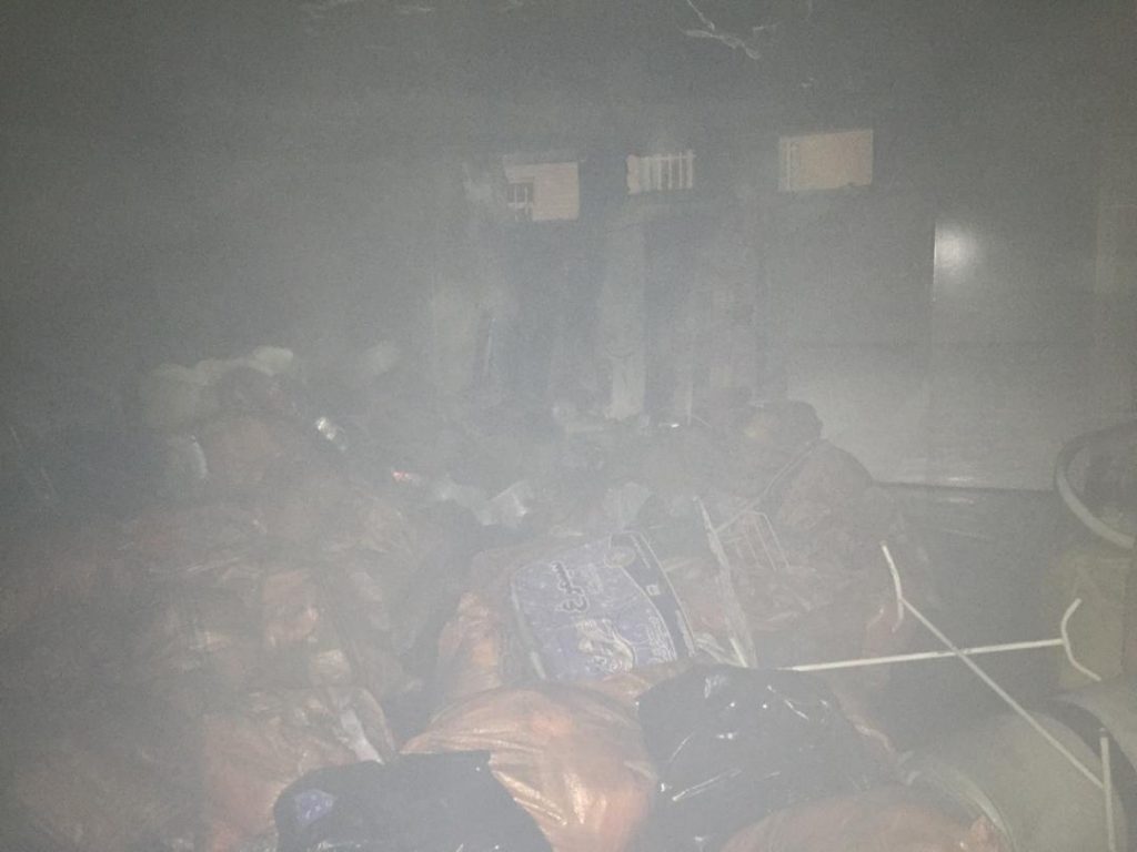 آتش گرفتن خوابگاه دانشجویی در رشت