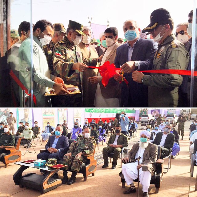 دومین بیمارستان دائمی و مجهز تنفسی ارتش در خاش افتتاح شد