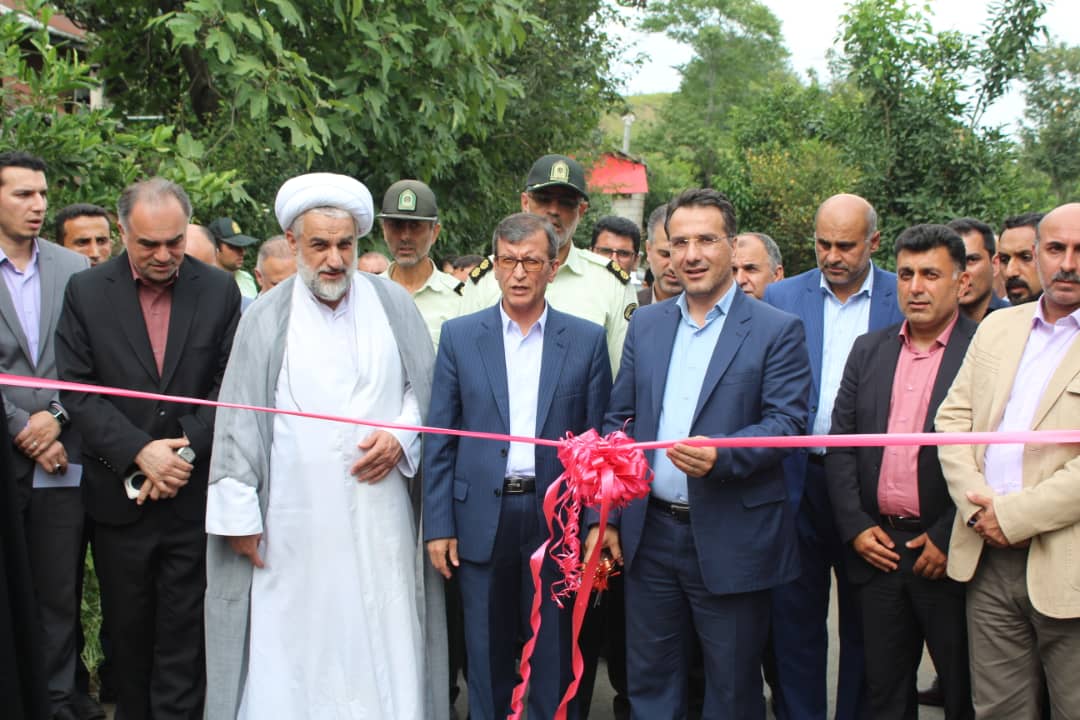افتتاح پروژه درمانی و عمرانی در شهرستان املش+تصاویر