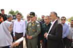 کلنگ‌زنی دو پروژه مهم عمرانی در شهرستان جهرم