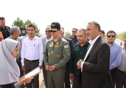 کلنگ‌زنی دو پروژه مهم عمرانی در شهرستان جهرم