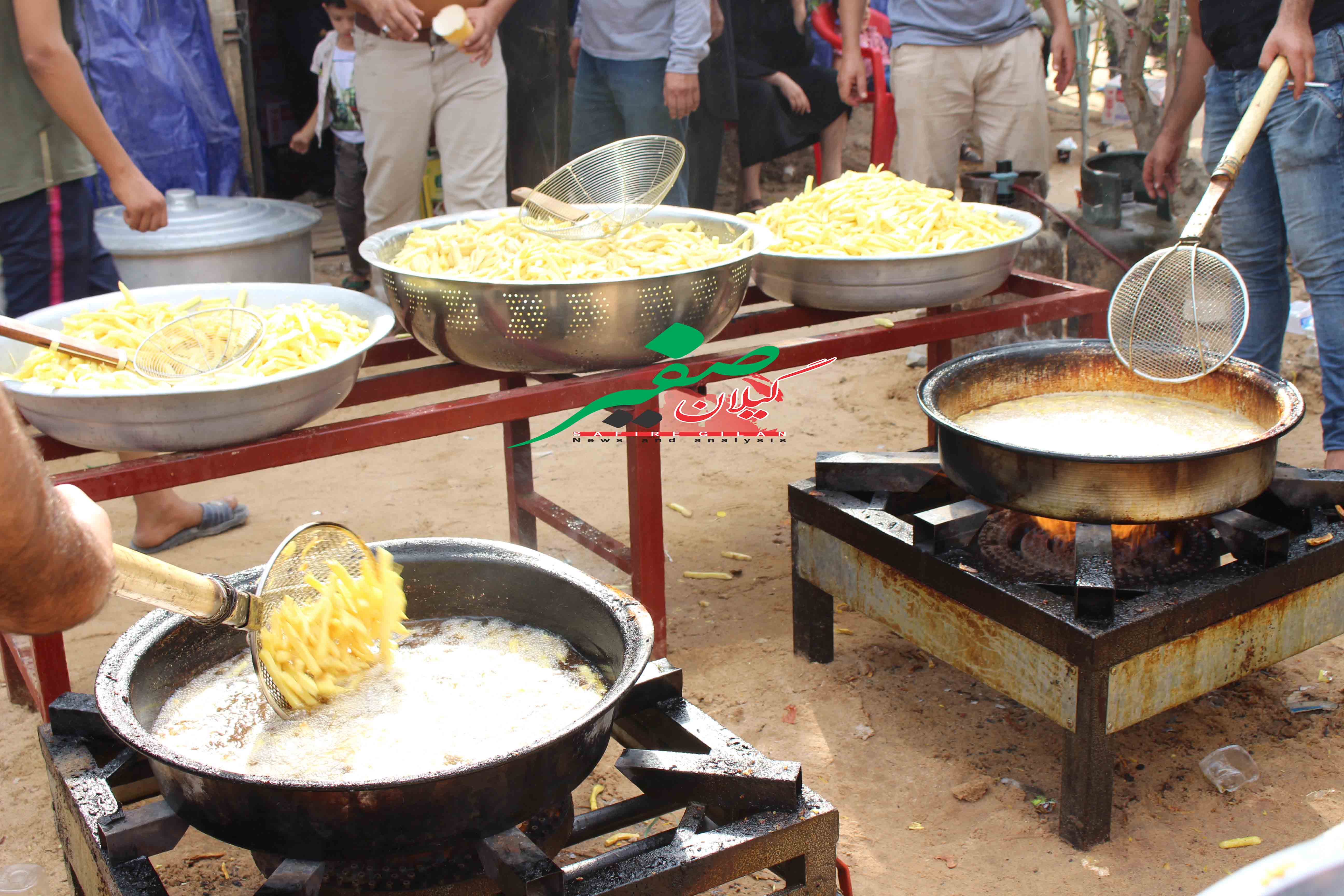 توزیع ۱۰ هزار پرس غذای گرم در شهرستان شفت همزمان با عید غدیر