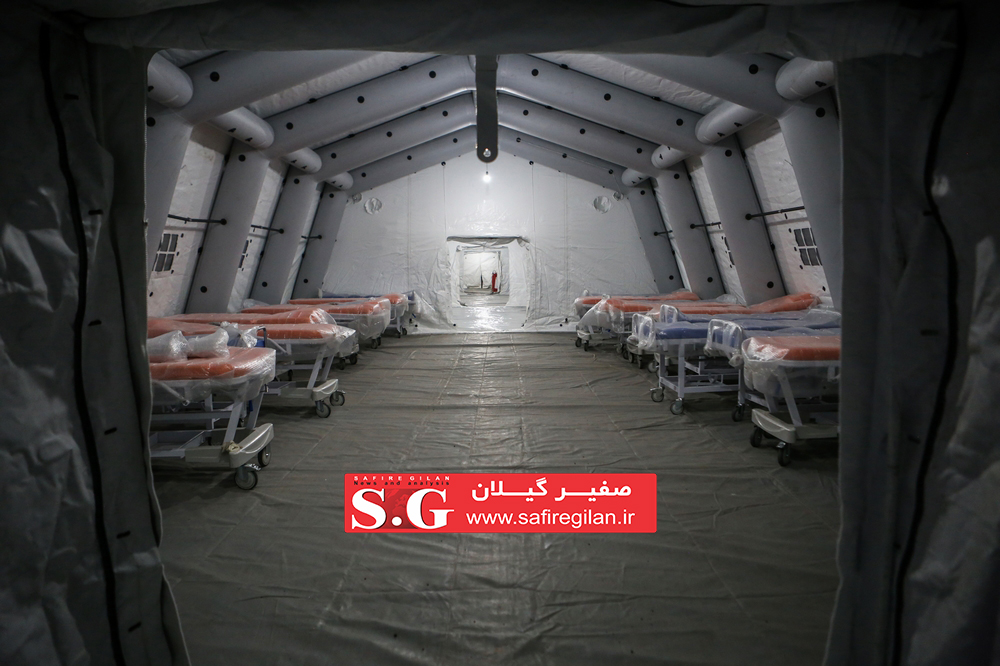احداث بیمارستان صحرایی در اصفهان به منظور مقابله با کرونا