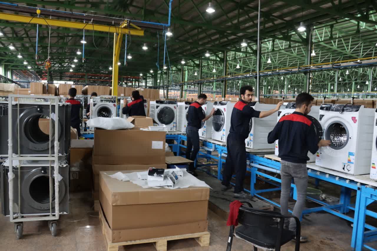 راه اندازی تولید انواع ماشین لباسشویی و ظرفشویی در گیلان