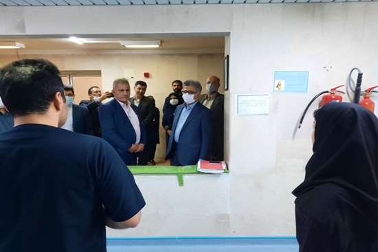بازدید سرپرست دانشگاه علوم پزشکی گیلان از بیمارستان امام حسن مجتبی (ع) فومن