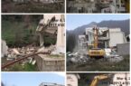 تخریب ویلاهای ۲۰۰ متری در منطقه گردشگری فوشه