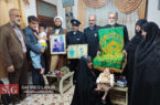 دیدار خادمیاران رضوی با مادر شهیدان خدمتگذار/برادرانی که به فاصله یک روز شهید شدند