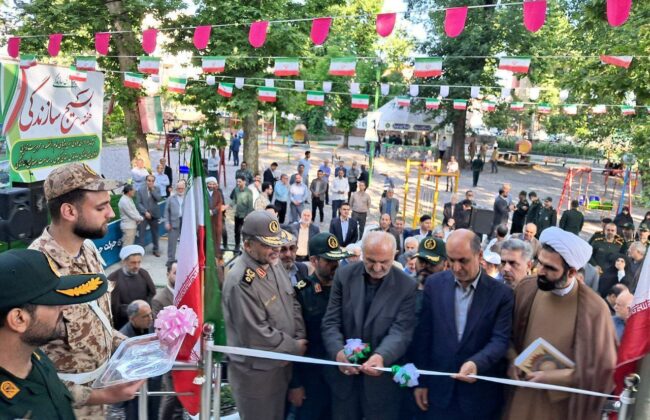 یادمان شهید گمنام پارک شهر فومن افتتاح شد