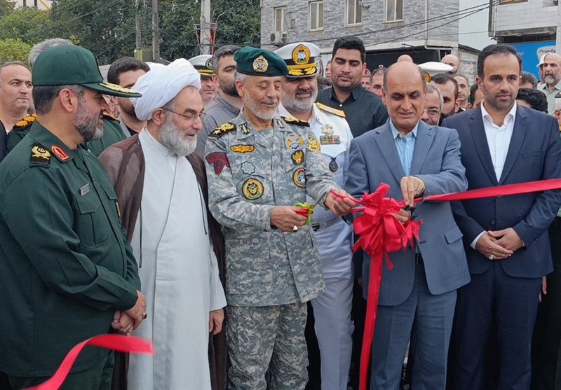 تقاطع غیرهمسطح شهدای نیروی دریایی رشت افتتاح شد