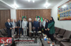 دیدار رئیس اداره ورزش و جوانان شهرستان فومن با امام جمعه در راستای تحقق اهداف ورزش همگانی و قهرمانی+تصاویر