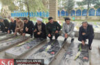 گذری بر زندگی شهید یگان رزمی ارتش «اسماعیل‌ نوروزی‌ کردآبادی‌» با اهدای شاخه گل در گلزار شهدای فومن