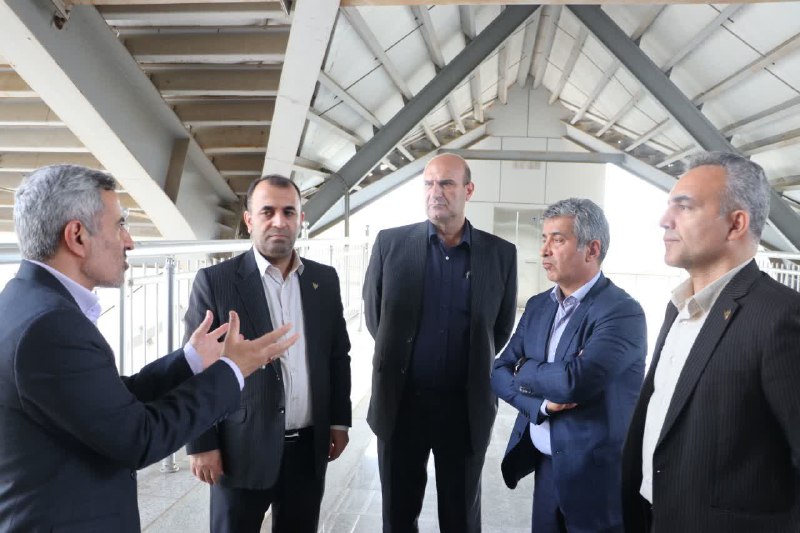 برگزاری نشست مشترک راه‌آهن شمال۲ و مدیران شرکت مپنا در خصوص توسعه حمل‌ونقل ریلی در بندر کاسپین