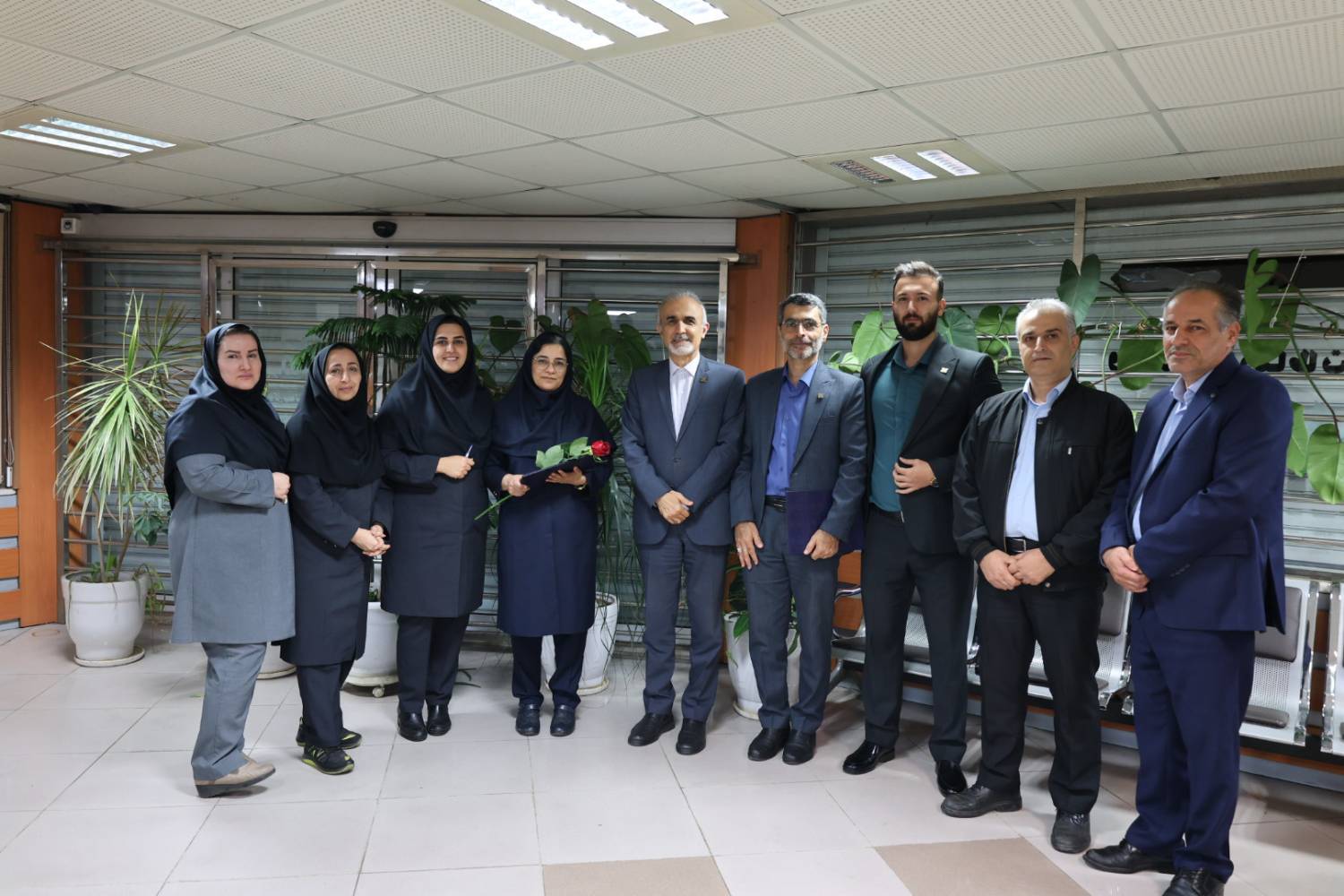 تجلیل از پرستاران اداره کل بیمه سلامت استان گیلان