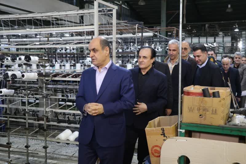 کارخانه نساجی مهتاب بافت بنگاه اقتصادی  با اهمیت در گیلان+فیلم