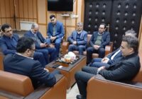 دیدار مدیرعامل بانک قرض‌الحسنه مهر ایران استان گیلان و هیات همراه با فرماندار شهرستان فومن