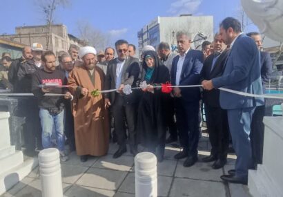 اصلاح هندسی میدان آناهیتابرای کاهش گره‌های ترافیکی، تسهیل تردد شهروندان و زیبایی شهر افتتاح شد