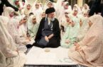 رهبر مقتدر ایران به همراه دختران پاک و معصوم سرزمینشن آسمانی شد