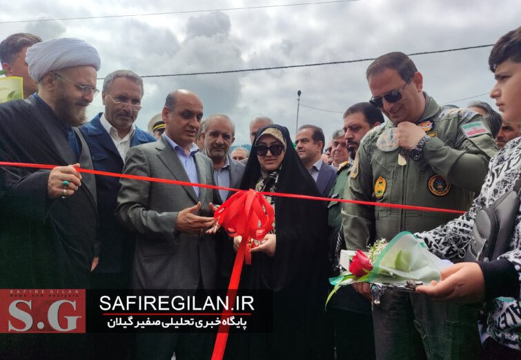 گزارش تصویری؛ افتتاح مجموعه ورزشی شهر ماکلوان شهرستان فومن به همت ارتش