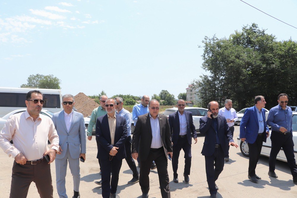 پیشرفت ۷۰ درصدی تقاطع عرفان در خیابان ژ۵ رشت