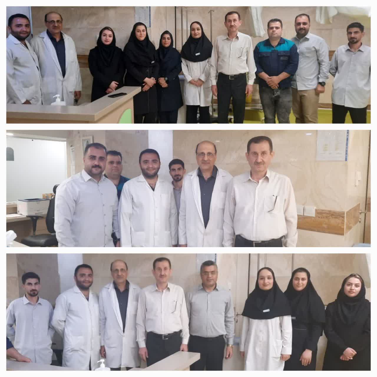 بازدید سرزده دکتر حبیبی رودسری از پلی کلینیک دریا انزلی/ تأکید بر ارتقای کیفیت خدمات درمانی