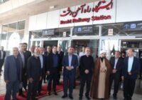 آغاز سفر ریلی زائران اربعین حسینی از گیلان