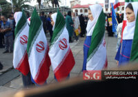 وقتی نسلی تازه از استکبارستیزان کوچک در دیار میرزا صف بست+گزارش تصویری