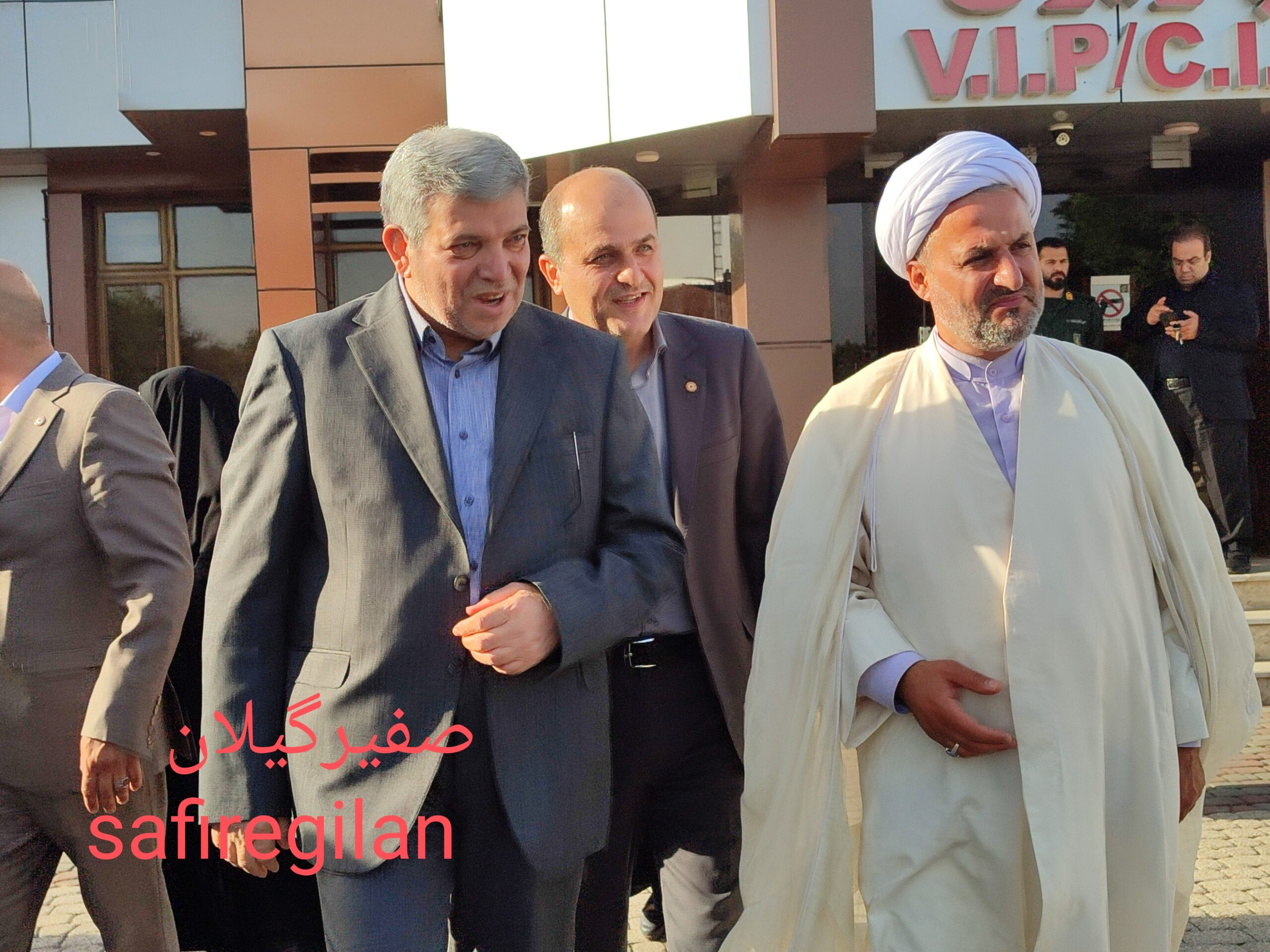 ”سید جواد حسینی” رئیس سازمان بهزیستی کشور وارد گیلان شد