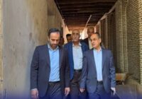 بازدید استاندار گیلان و شهردار رشت از روند مرمت خانه تاریخی میرزا خلیل رفیع نخستین شهردار رشت و عملیات بازآفرینی خانه ابریشمی رشت