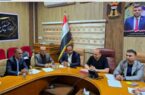 دیدار دکتر محمد حسین واثق کارگرنیا رئیس شورای اسلامی شهر رشت ، هادی رمضانی رئیس کمیسیون فرهنگی اجتماعی شورا و دکتر رحیم شوقی شهردار رشت با شهردار کربلا