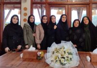 تقدیر بانوی هئیت مدیره از بانوان تلاشگر نئوپان فومنات به مناسبت ولادت حضرت زهرا و روز زن