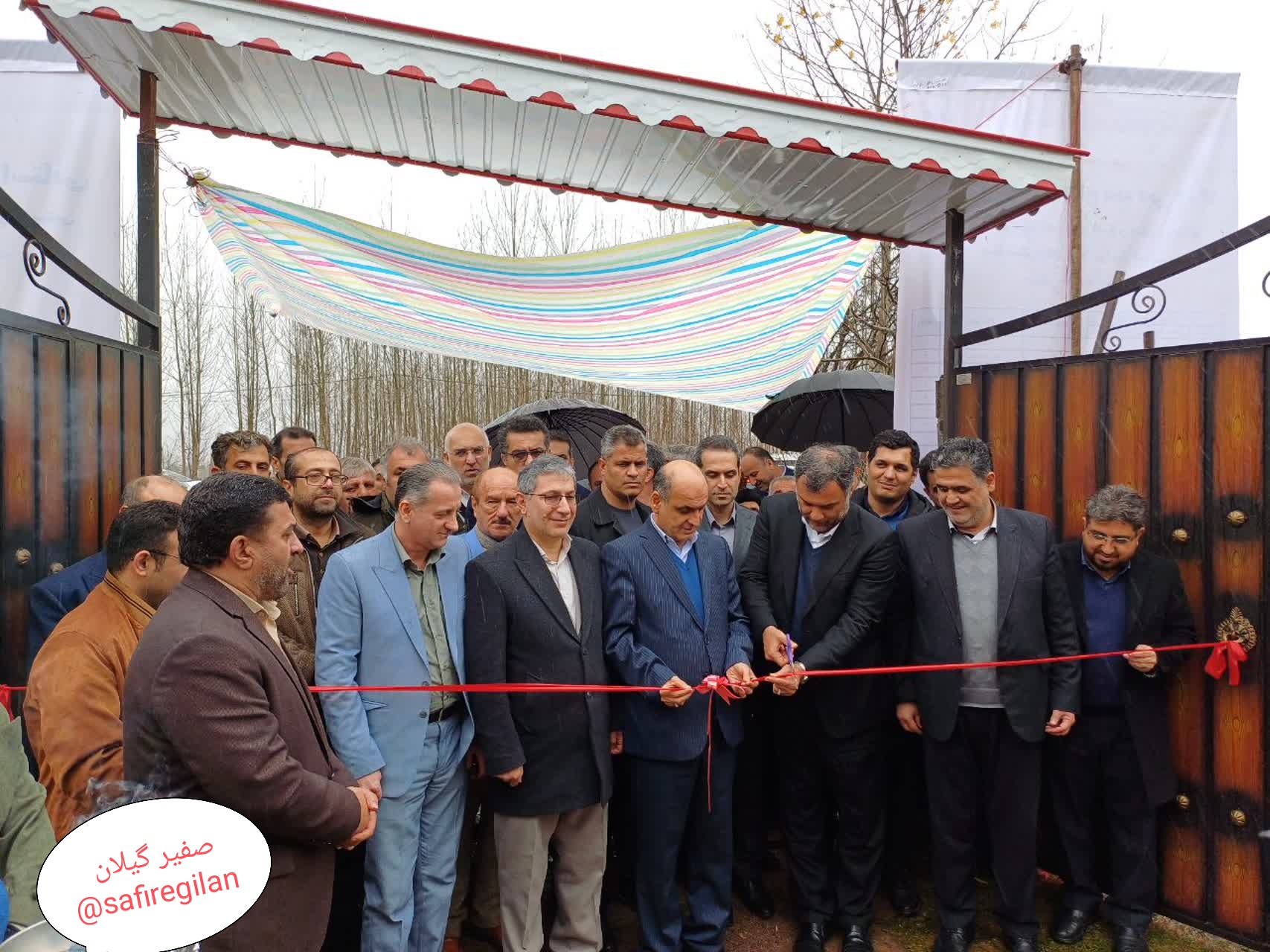 افتتاح متمرکز ۳۴۷۵ واحد مسکن روستایی مقاوم در گیلان