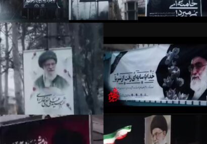 این شهر عزادار «سید علی» رهبر شهید و عزتمند ایران است