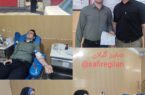 اهدای خون قهرمانان ورزشی فومن به مجروحان حملات آمریکا و اسرائیل در ایران