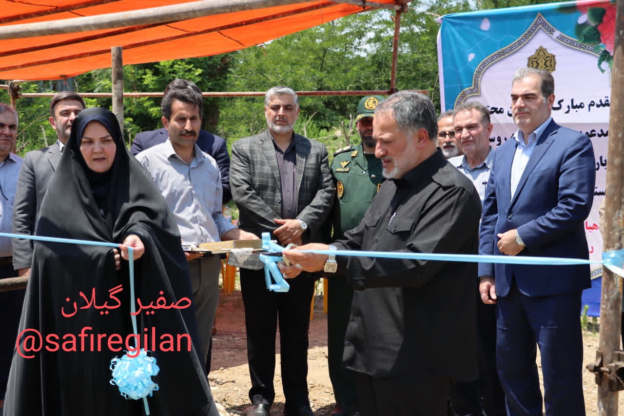 پروژه کفبند ۳۰ میلیارد تومانی ساماندهی گشترودخان در رودبارچیره فومن افتتاح شد+تصاویر
