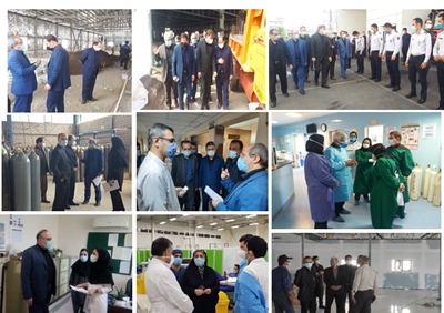 گزارش تصویری بازدید مسوولان استانی و دانشگاهی از مراکز درمانی و واکسیناسیون استان گیلان