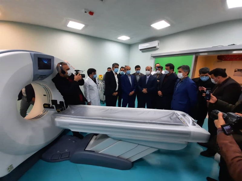 دستگاه CT اسکن بیمارستان جدید تالش به بهره‌برداری رسید