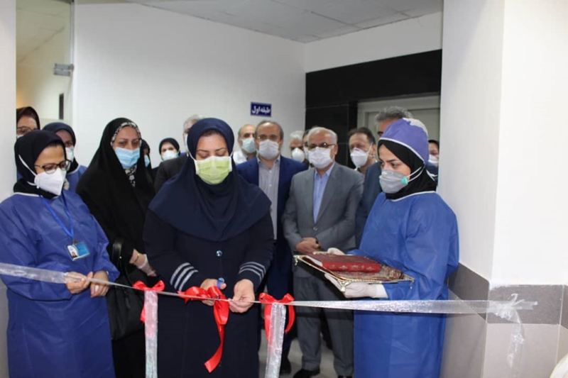 بزرگ‌ترین مرکز ICU دولتی شمال کشور در بیمارستارن رازی رشت افتتاح شد