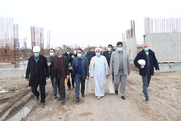 بازدید از پروژه های در حال احداث مسکن شهری بنیاد مسکن انقلاب اسلامی