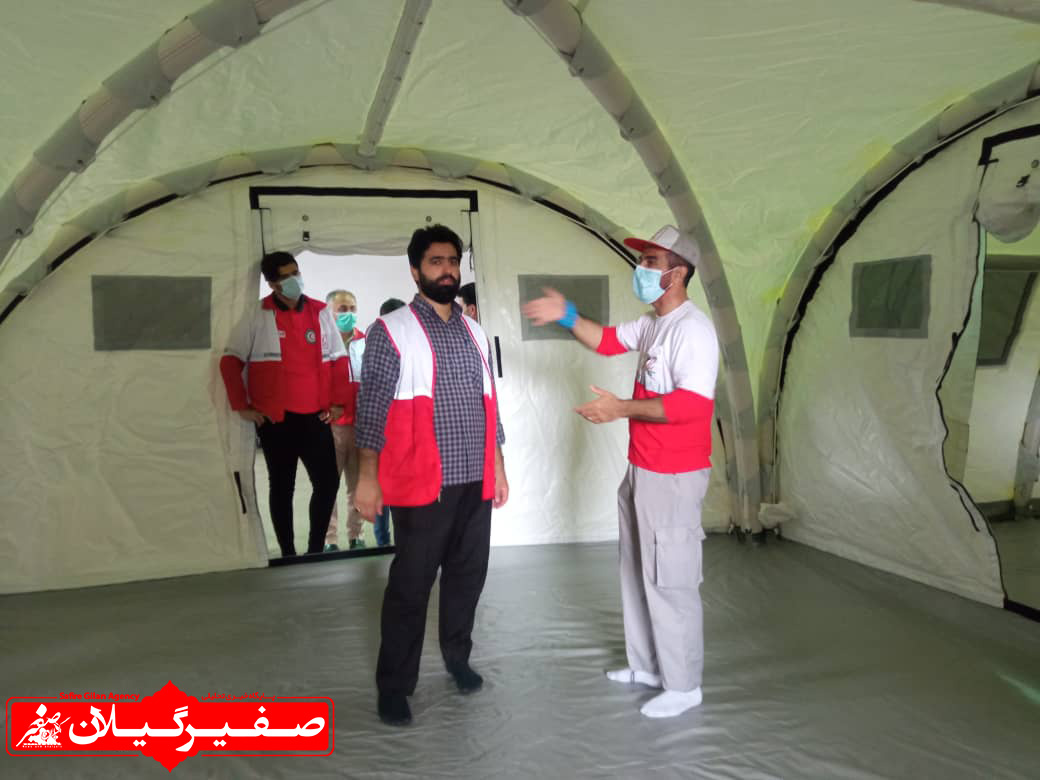 نخستین جلسه قرارگاه عملیاتی کنترل کرونا در جمعیت هلال احمر استان گیلان برگزار شد