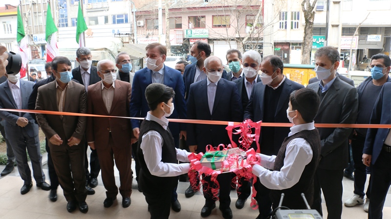 افتتاح مدرسه ۱۲ کلاسه حسن حجتی در رشت