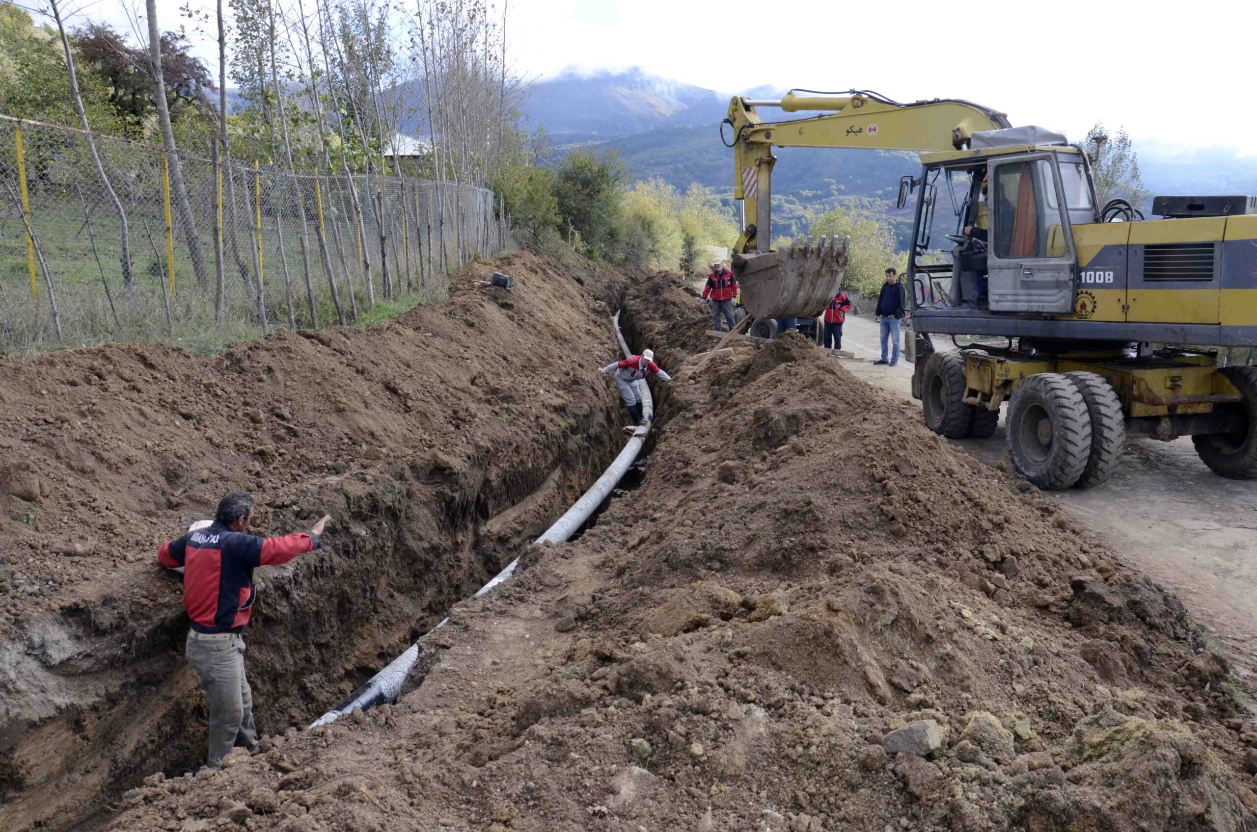 اجرای ۱۰۶ کیلومتر شبکه گاز در گیلان