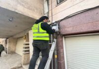 اجرای فیوژن فیبرنوری در خیابان دکتر معین رشت