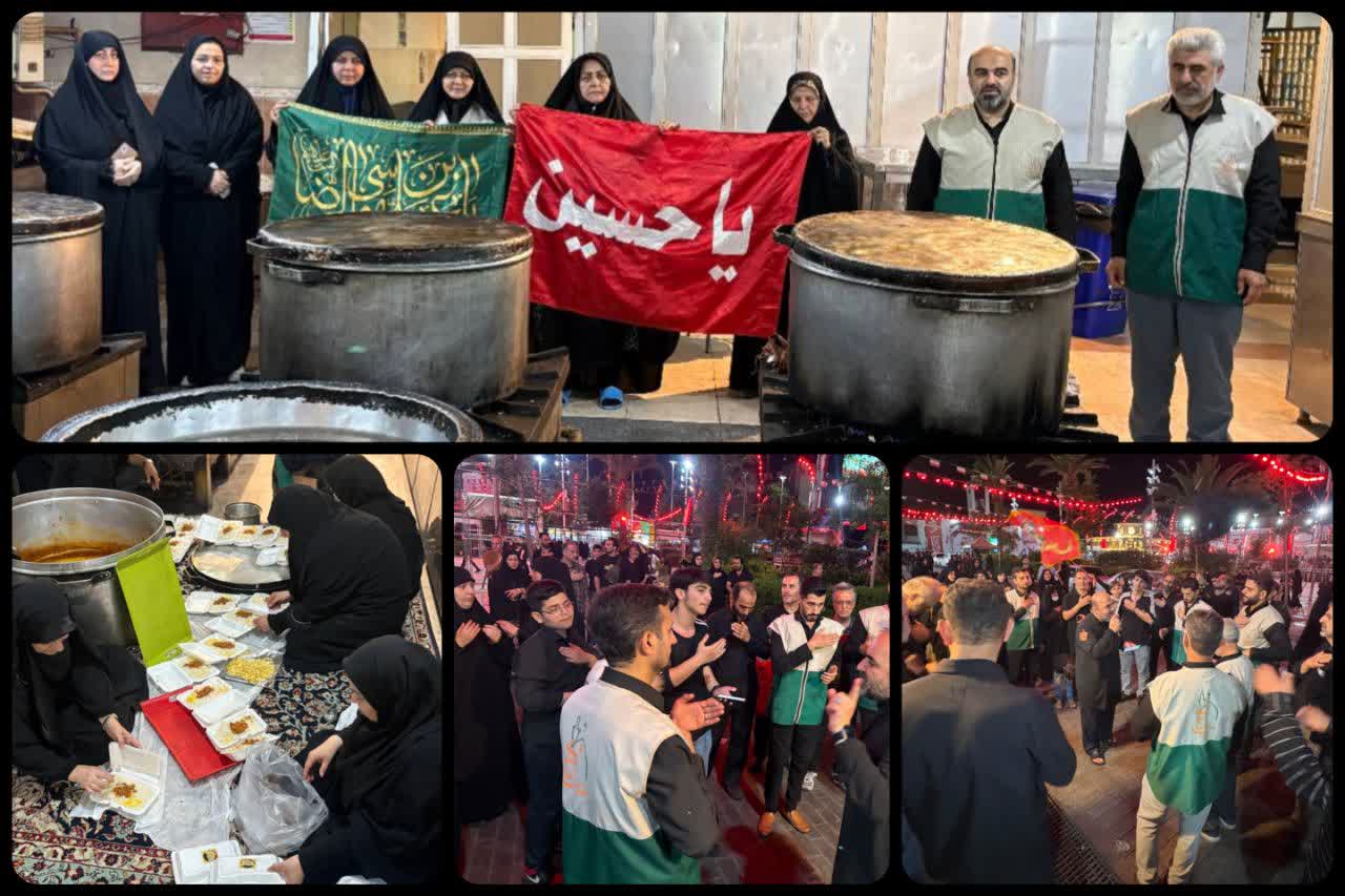 توزیع بیش از ۸ هزار پرس غذای متبرک و میانداری در تجمعات عزاداری