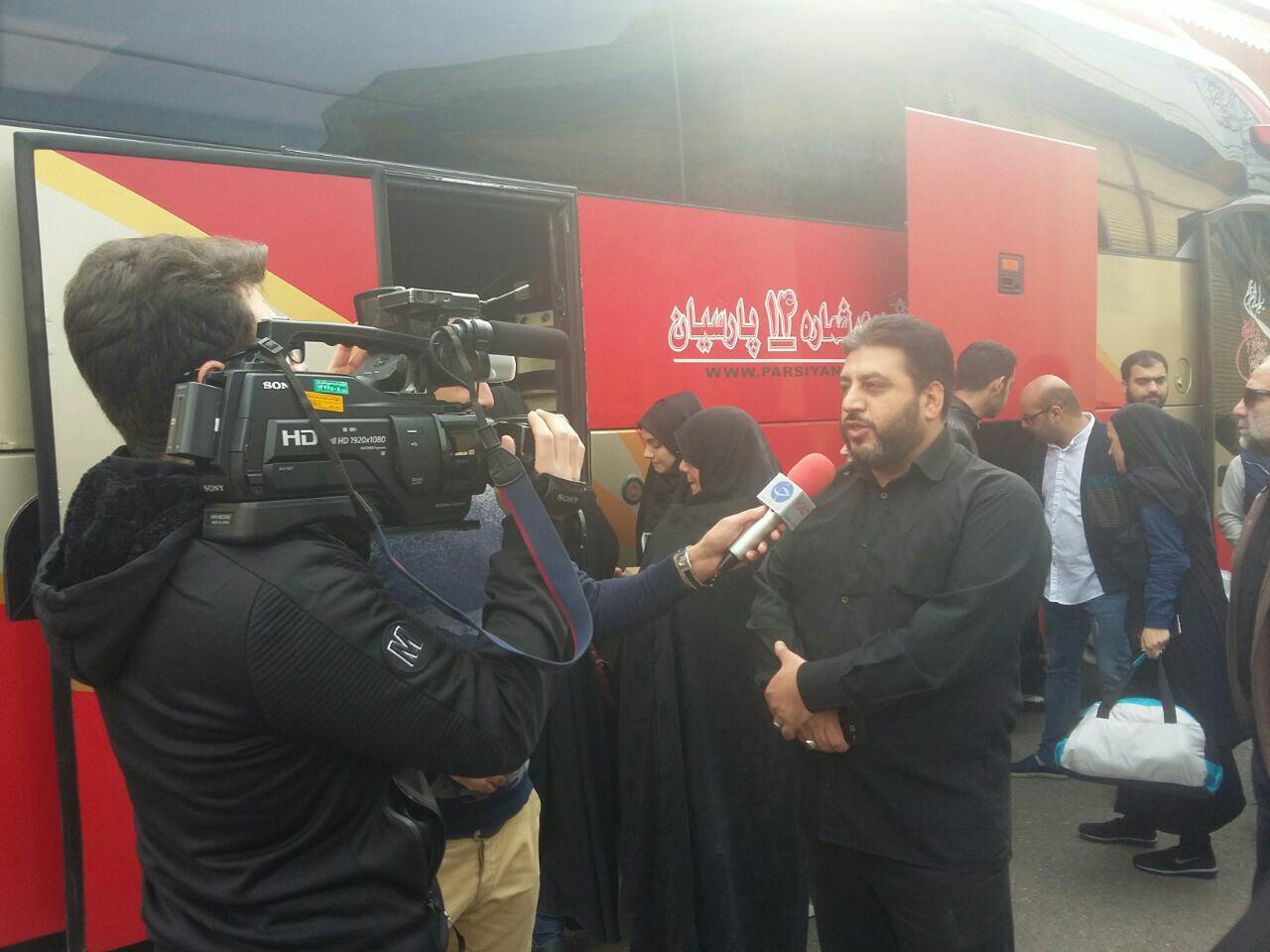 اعزام بیش از ۴۰ خبرنگار گیلانی  کربلا در غالب اربعین حسینی