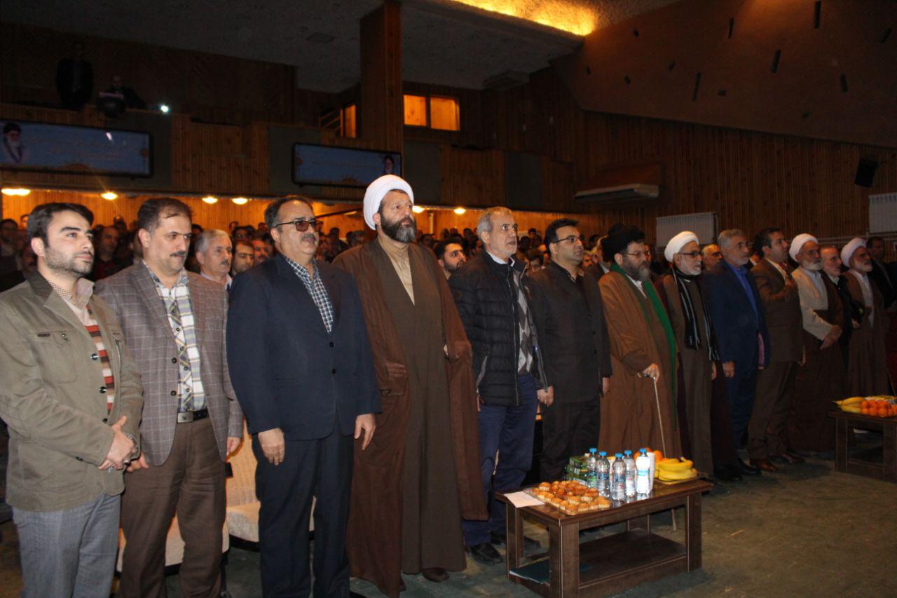 مراسم بزرگداشت «آیت الله هاشمی رفسنجانی» با حضور نائب رئیس مجلس شورای اسلامی درفومن برگزار شد