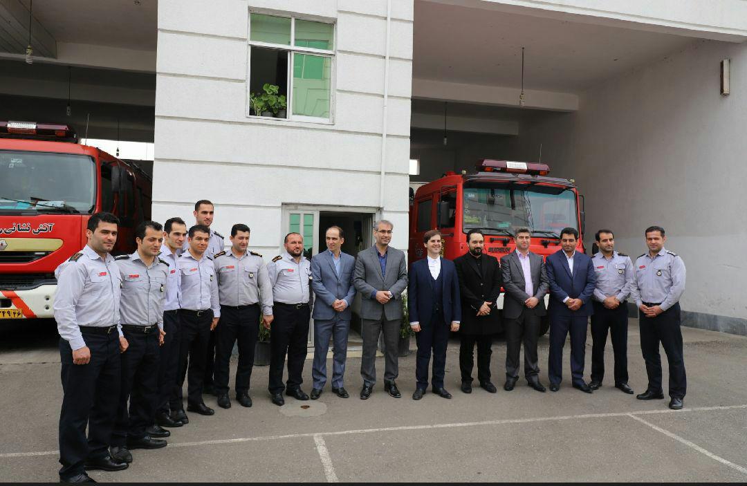 آماده باش پرسنل سازمان آتشنشانی در ایام نوروز ستودنی است